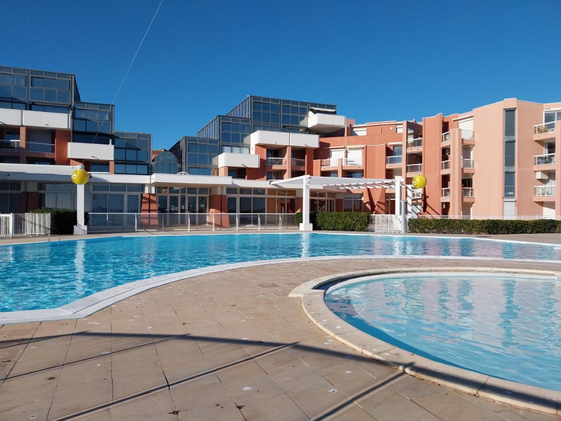 Studio Vue Mer Avec Pkg, Piscine, Tennis, Plage Direct سُت المظهر الخارجي الصورة
